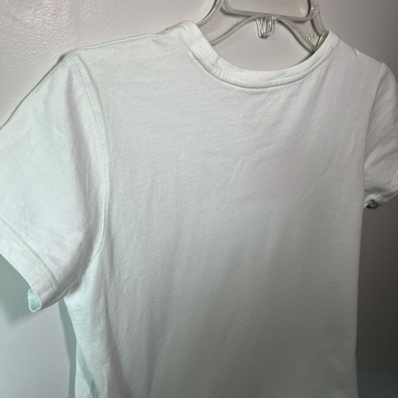 🥍 XL Girls Lacrosse LAX Cotton Vineyard Vines Light Pale Green Short Sleeve Tee - Picture 9 of 11